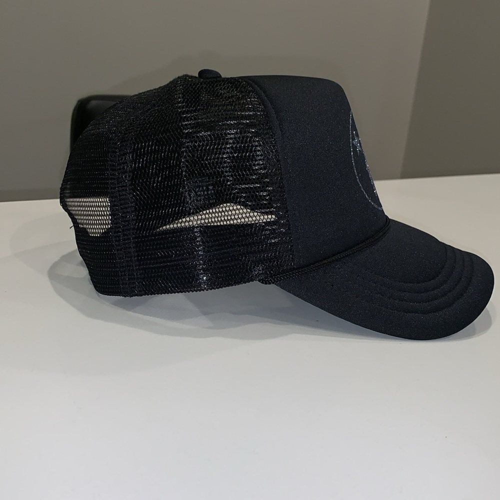 Custom Made Busted Down Hellstar Trucker Hat - image 4